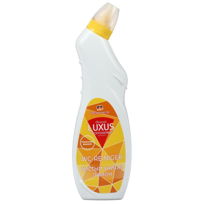 Гель для чистки унитазов Luxus «Чистый унитаз», лимон, 750 мл