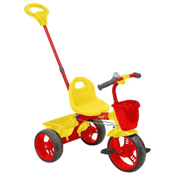 фото Велосипед трехколесный nika вд2, цвет красный с желтым nika kids