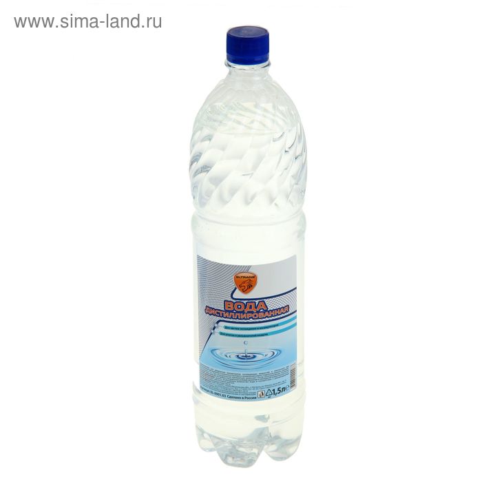 дистиллированная вода элтранс 4 8 л Вода дистиллированная Элтранс, 1,5 л, бутыль EL-0901.03