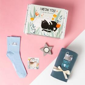 

Набор подарочный "Sweet home" плед и акс