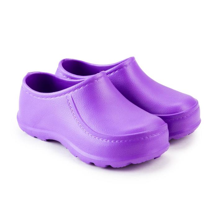 Галоши детские, цвет фиолетовый, размер 32