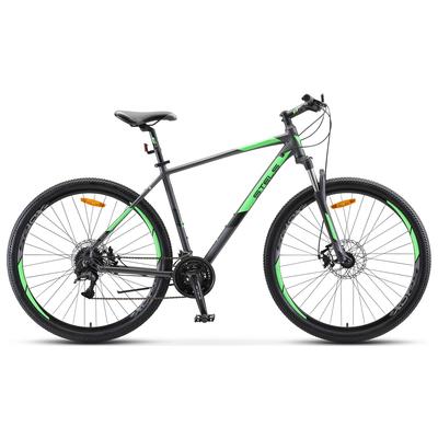 Велосипед 29" Stels Navigator-920 MD, V010, цвет антрацитовый/зелёный, размер рамы 16,5"