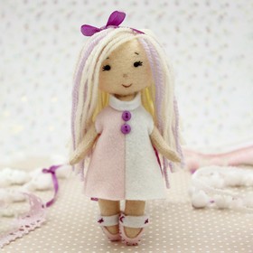 Набор для создания куклы из фетра «Малышка Мия» серия «Подружки»
