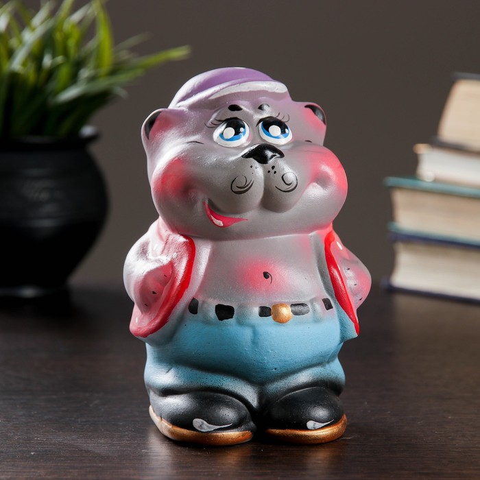 Копилка "Кот в кепке"