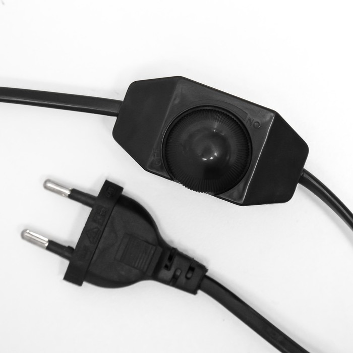 Соляной светильник с диммером "Кот со звездой" круглый 2кг, Е14 15Вт, 18х16х8см 6579839