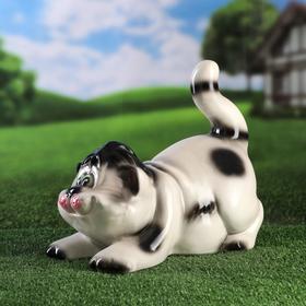 

Садовая фигура "Кот" глянец, белый, 22 см х 28 см