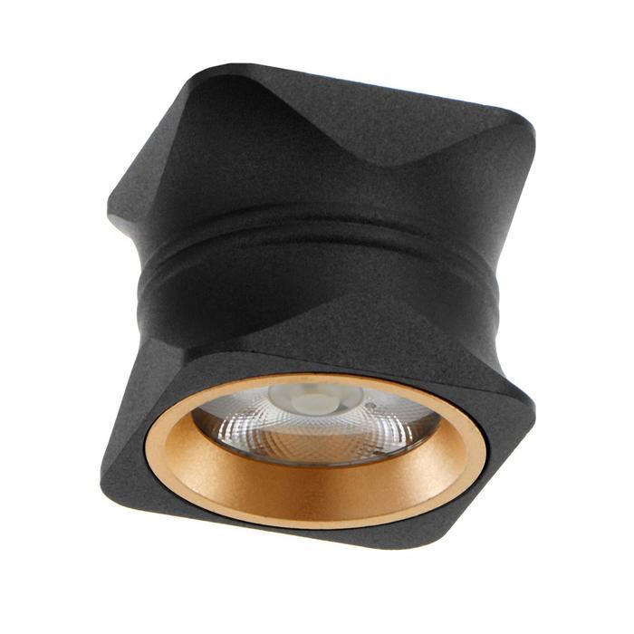 Светильник 866071 LED 7Вт 4000К черный-золото 63х63х55 см 1435₽