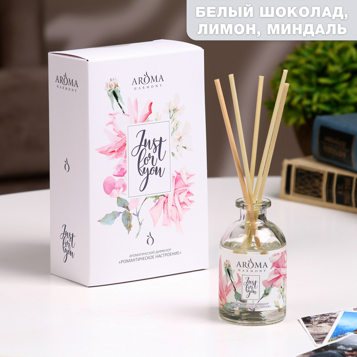 

Диффузор-открытка ароматическая Just for You "Романтическое настроение", 50 мл