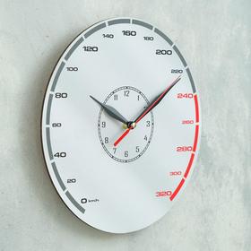 

Часы настенные "Спидометр" d=24 см, плавный ход