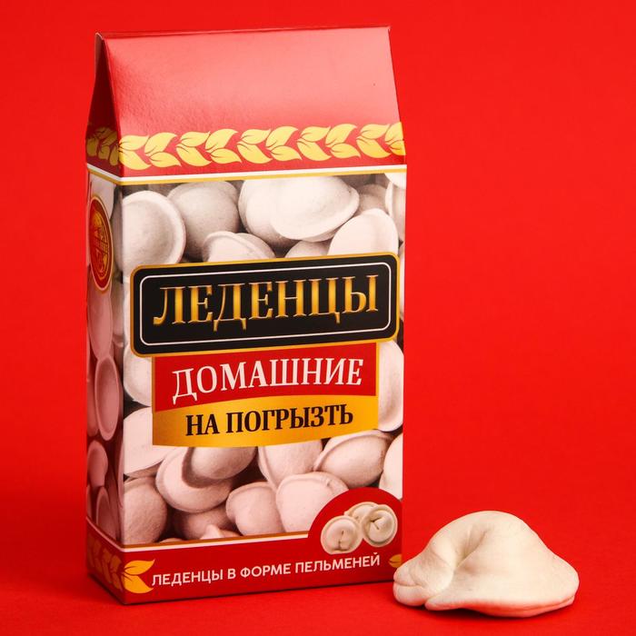 

Леденцы в форме пельменей, «Домашние», со вкусом тутти-фрутти, 5 шт. х 22 г.