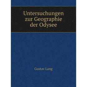 

Книга Untersuchungen zur Geographie der Odysee