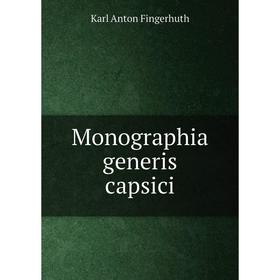 

Книга Monographia generis capsici