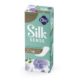 

Прокладки ежедневные Ola! Silk Sense лепестки акации, 20 шт.