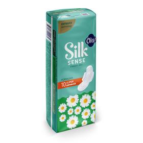

Прокладки толстые Ola! Silk Sense Classic Wings Super ромашка, 10 шт.
