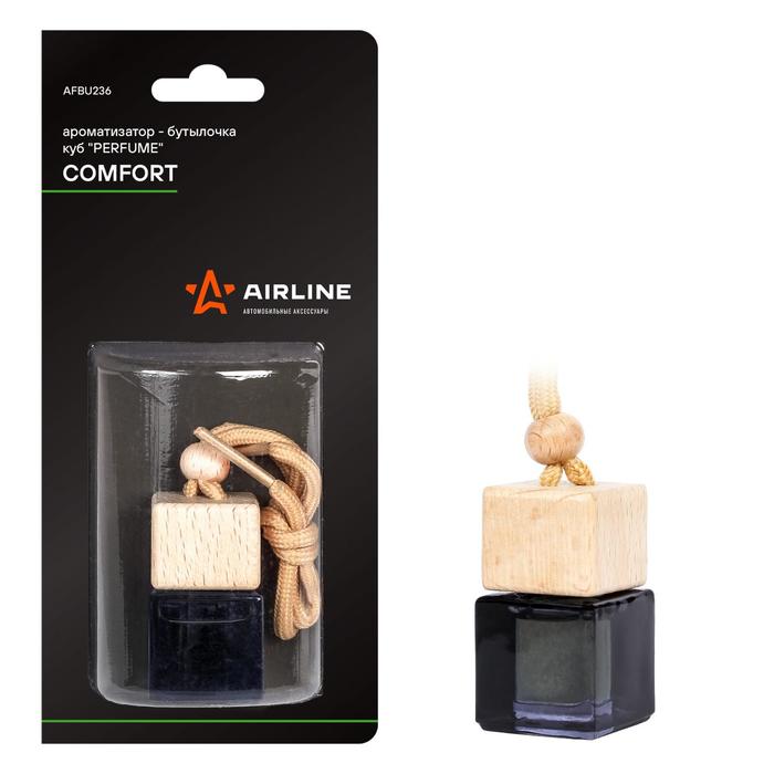 

Ароматизатор подвесной в бутылочке AIRLINE куб Perfume, COMFORT AFBU236