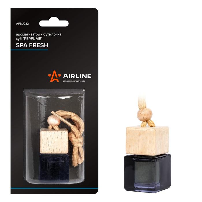 Ароматизатор подвесной в бутылочке AIRLINE куб Perfume, SPA FRESH AFBU232
