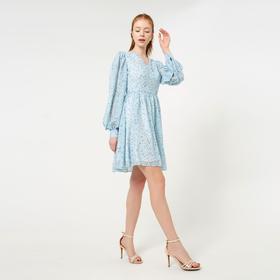 

Платье женское MINAKU: Green trend цвет голубой, р-р 44 5531667