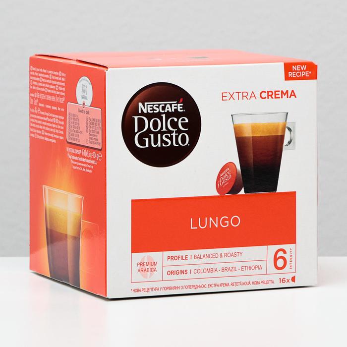 Кофе в капсулах NESCAFÉ Dolce Gusto Cofe Lungo, 104 г