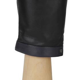 

Перчатки мужские, натуральная кожа (Размер 8) черный-синий, Touchscreen