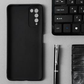 

Чехол Innovation, для Honor 10X Lite, силиконовый, матовый, черный