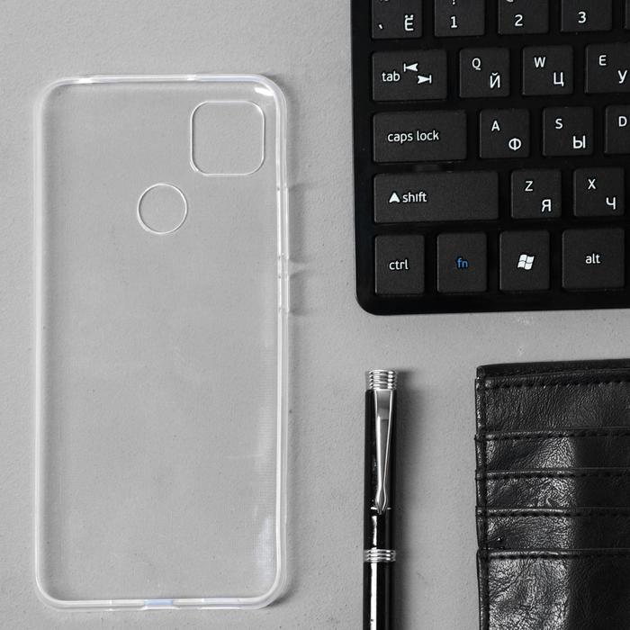 

Чехол Innovation, для Xiaomi Redmi 9C, силиконовый, прозрачный