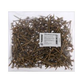 

Саморез TUNDRA 3,5х41, потай, крупная резьба,шлиц PH, желтый цинк, 1 кг