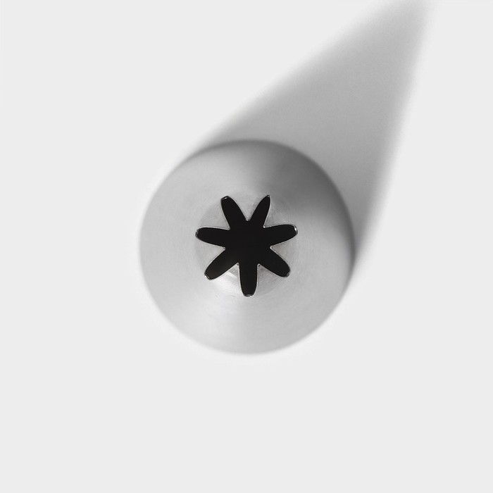 Насадка кондитерская KONFINETTA «Закрытая звезда», d=3 см, вых. 1,2 см
