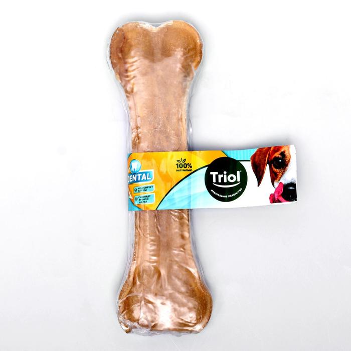 

Косточка жевательная Triol DENTAL, 16 см, 80 г, 1 шт.