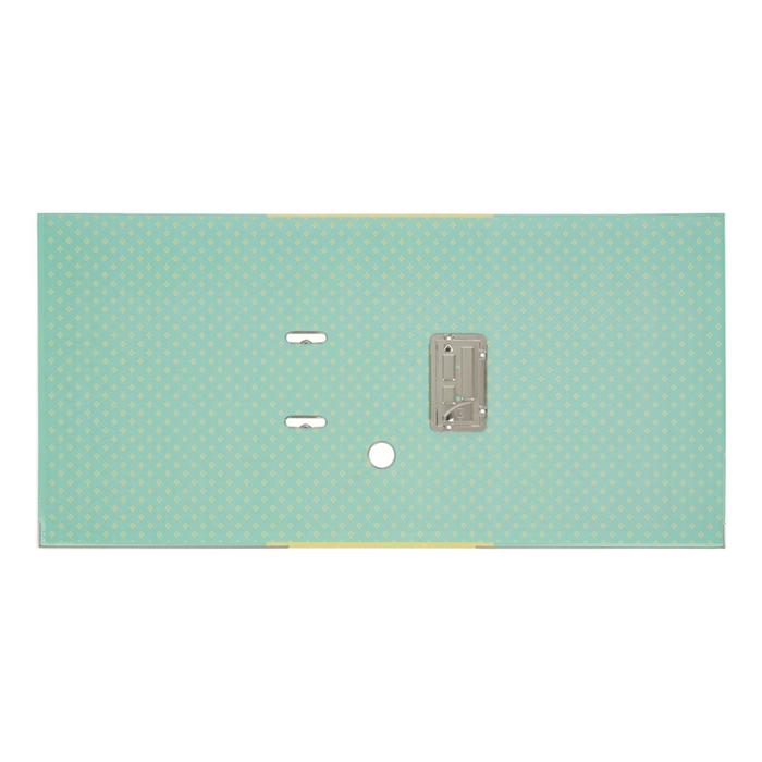 Папка-регистратор А4, 75 мм, deVENTE Pastel, разборный, металлическая окантовка, матовая ламинация, цвет пастельный бирюзовый