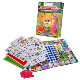 

Настольная игра «Тренажёр. Чтение по слогам»