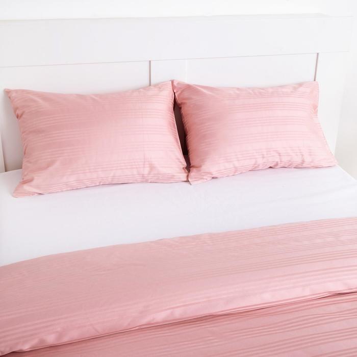 

Комплект Этель "Rose gold" Пододеяльник 200*217,наволочка 50*70-2шт,страйп-сатин,125 г/м²