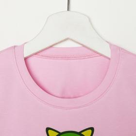 

Футболка для девочки, цвет розовый, рост 98 см
