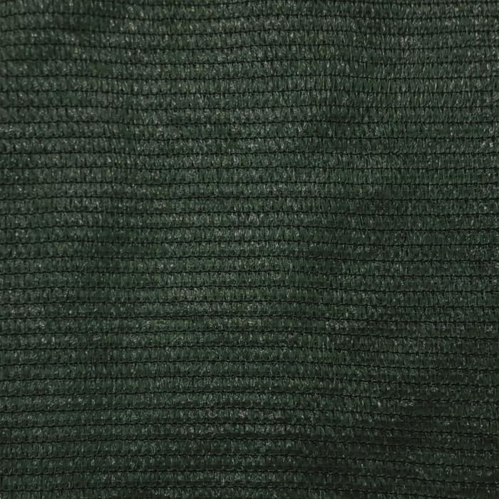 Сетка затеняющая, декоративная, 10 × 1 м, плотность 90 г/м², зелёная