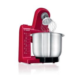 

Кухонный комбайн Bosch MUM 44R1, 500 Вт, 3.9 л, 4 скорости, красный