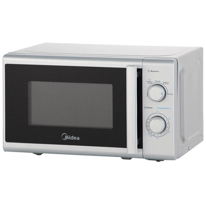 фото Микроволновая печь midea mm720cpo-s, 700 вт, 20 л, белая