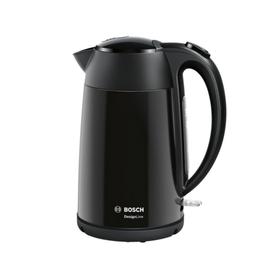 

Чайник электрический Bosch TWK3P423, металл, 1.7 л, 2400 Вт, чёрный