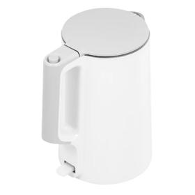 

Чайник электрический Midea MK 8082, пластик, колба металл, 1.7 л, 1800 Вт, белый