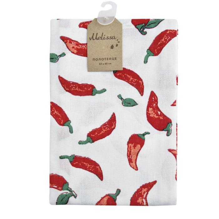 

Полотенце кухонное Peppers, размер 45x60 см