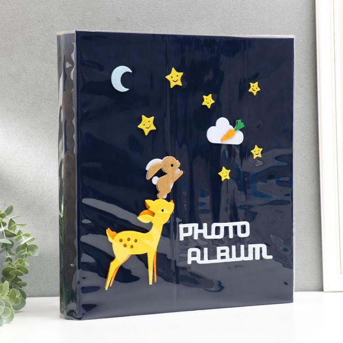 

Фотоальбом на 600 фото 10х15 см "Оленёнок и зайка" МИКС 36х34,5х3 см