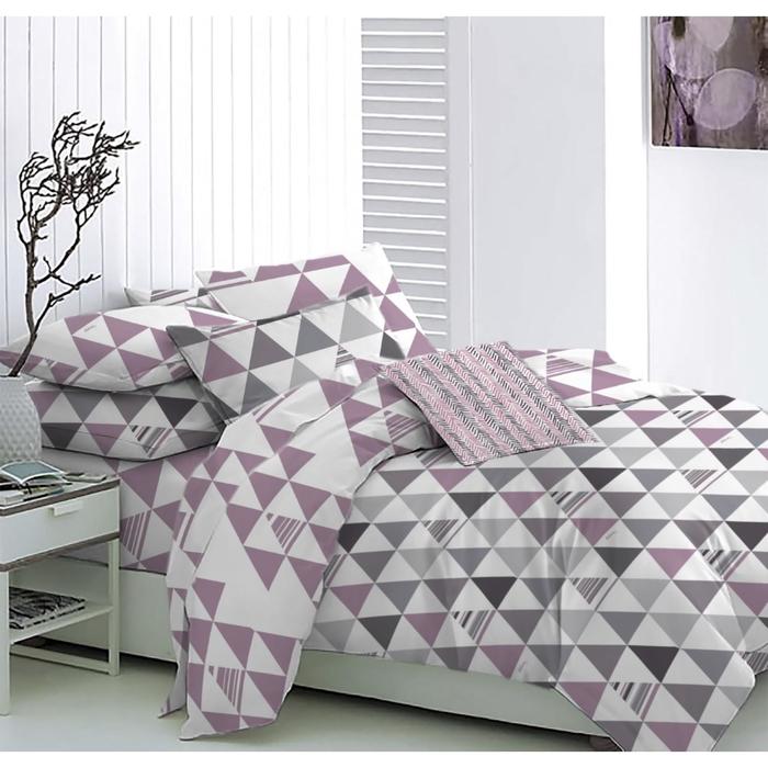 

Постельное бельё 2 сп Lahti, размер 180x215 см, 175x210 см, 50x70 см - 2 шт