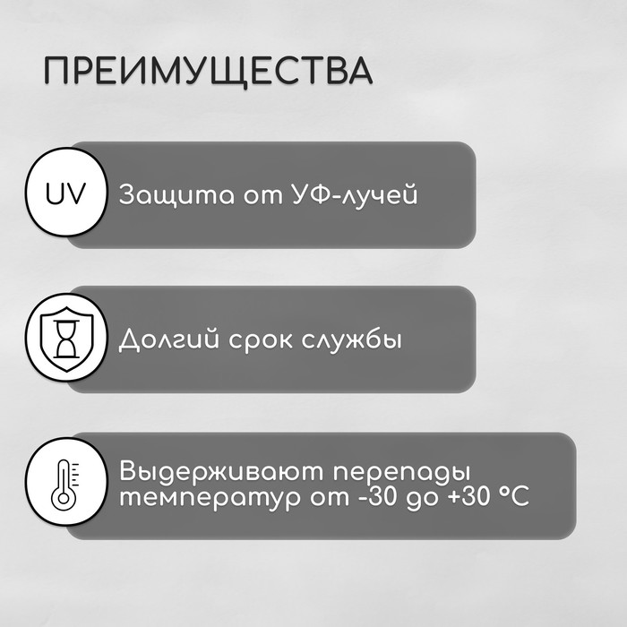 Термошайба из поликарбоната d 38 мм уф защита гранат набор 25 шт