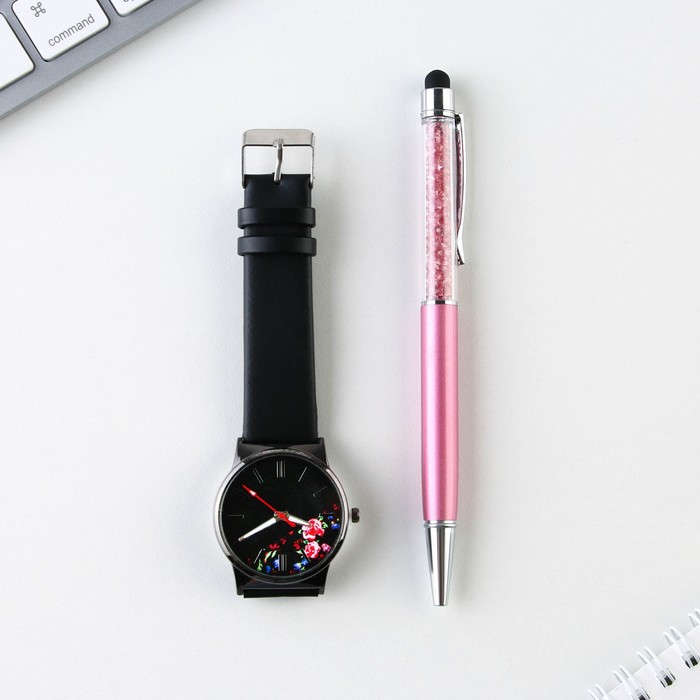 Набор: часы наручные и ручка «Время мечтать» подарочный набор время мечтать
