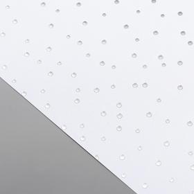 

Лист бумаги с фольгированием "Silver Drops Purple" 30,5х30,5 см