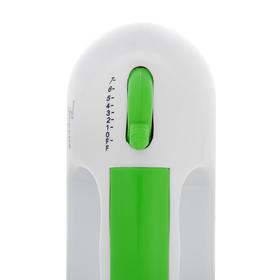 

Миксер Sakura SA-6313GR, ручной, 150 Вт, 7 скоростей, бело-зелёный