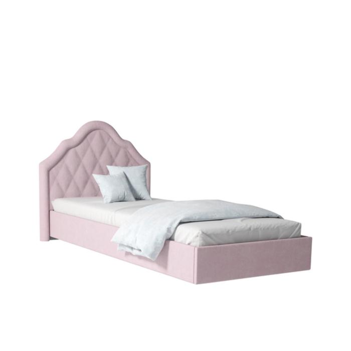 Кровать мягкая «Розалия №900.3М», 2000 × 900 мм, цвет розовый кровать заяц алиса 900×2000 мм цвет розовый