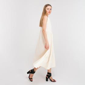 

Платье летнее женское MINAKU: Cotton collection, цвет молочный, размер 44