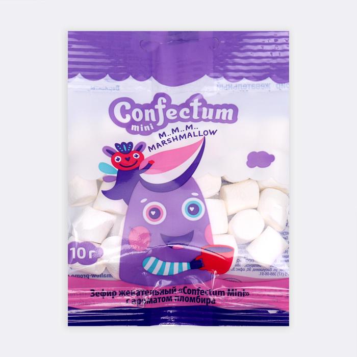 Маршмеллоу Confectum Mini, с ароматом пломбира, 10 г цена и фото
