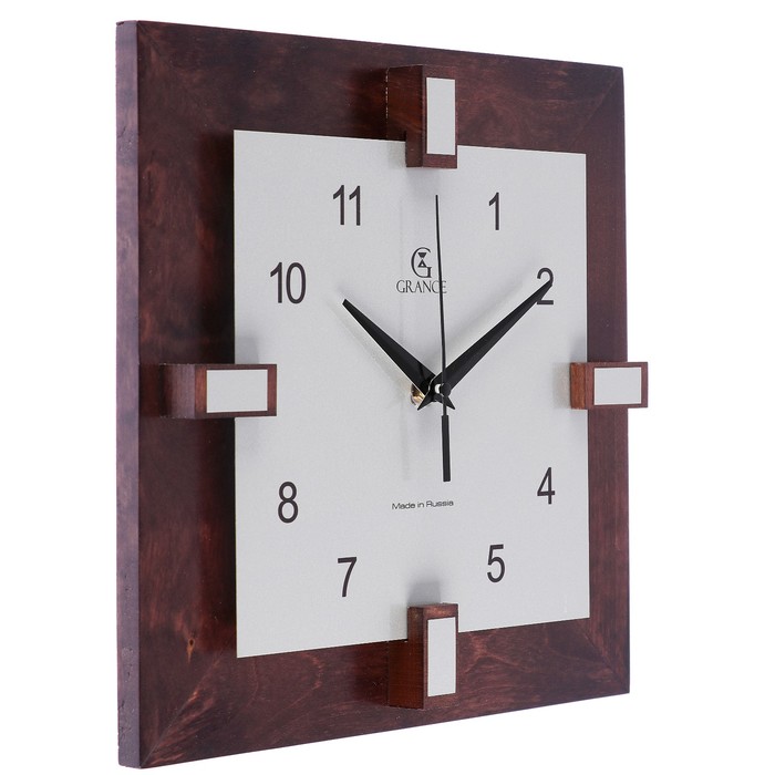 Часы настенные "Grance", цвет венге