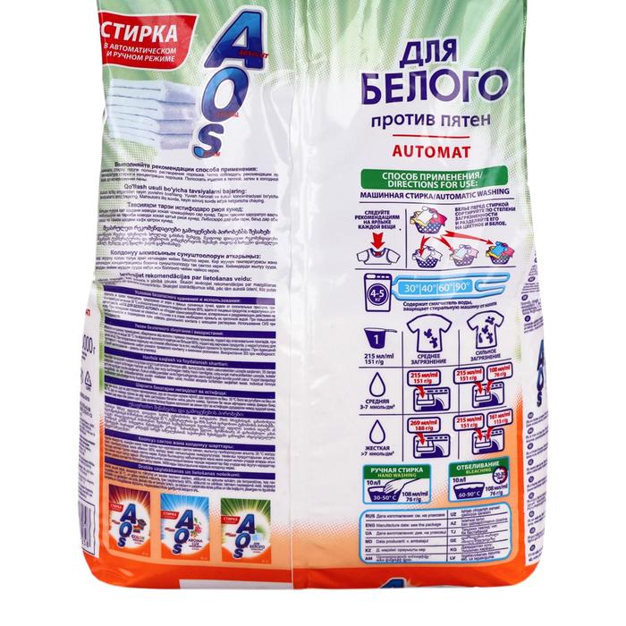 

Стиральный порошок Aos Automat, автомат, 3 кг