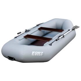 Надувная лодка FORT 260, цвет серый